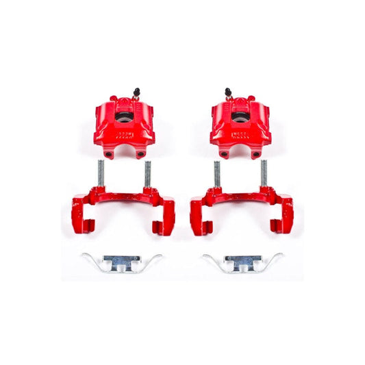 Kies-Motorsports PowerStop Power Stop 01-06 BMW M3 Rear Red Calipers - Pair