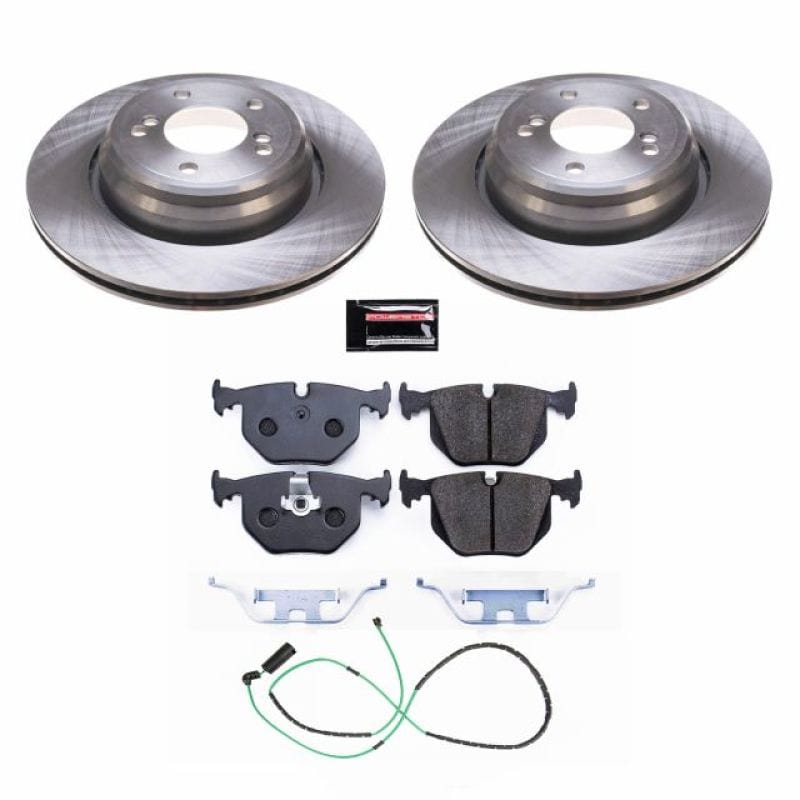 Kies-Motorsports PowerStop Power Stop 01-06 BMW M3 Rear Track Day Brake Kit Main image
