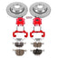 Kies-Motorsports PowerStop Power Stop 01-06 BMW M3 Rear Z26 Street Warrior Brake Kit w/Calipers
