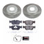 Kies-Motorsports PowerStop Power Stop 03-08 BMW Z4 Front Semi-Coated Rotor Kit