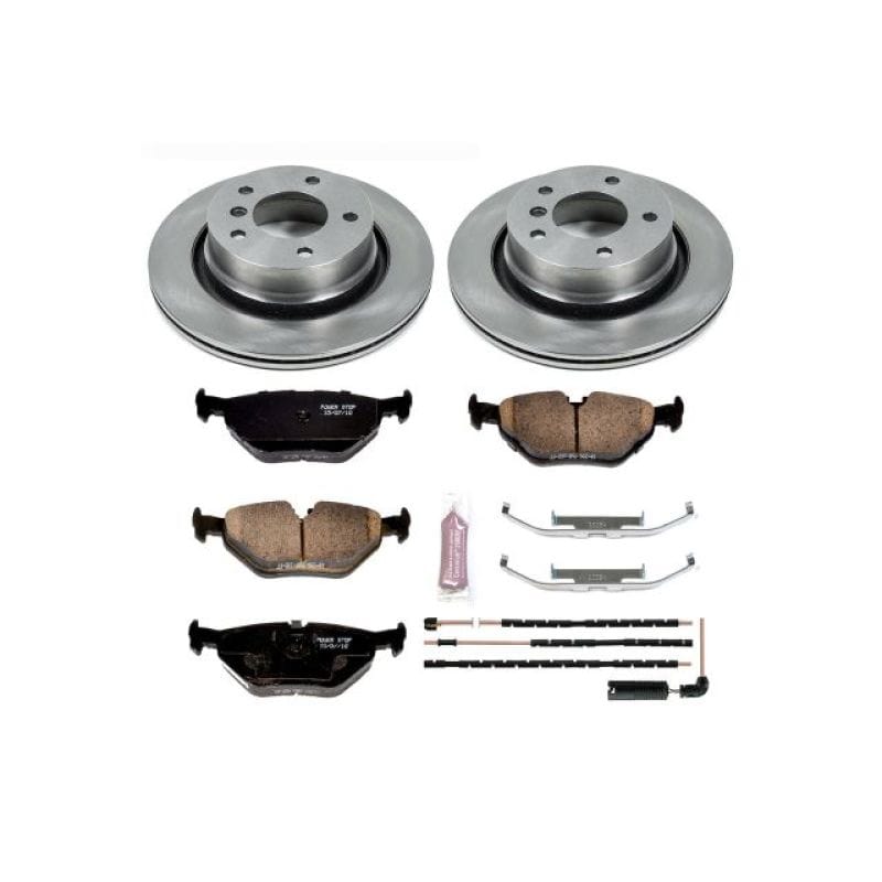 Kies-Motorsports PowerStop Power Stop 03-08 BMW Z4 Rear Autospecialty Brake Kit Main image