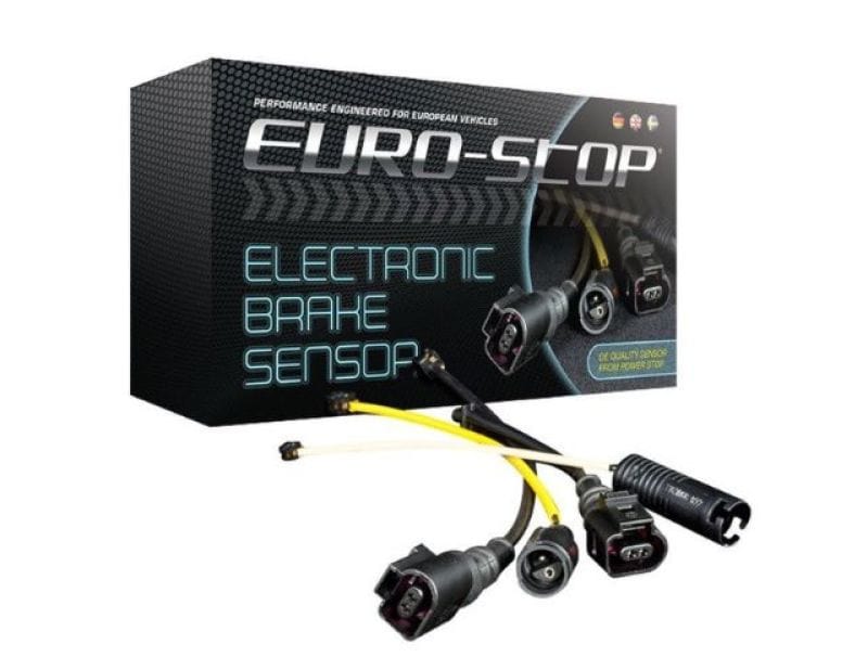 Kies-Motorsports PowerStop Power Stop 04-07 BMW 525i Front Euro-Stop Electronic Brake Pad Wear Sensor