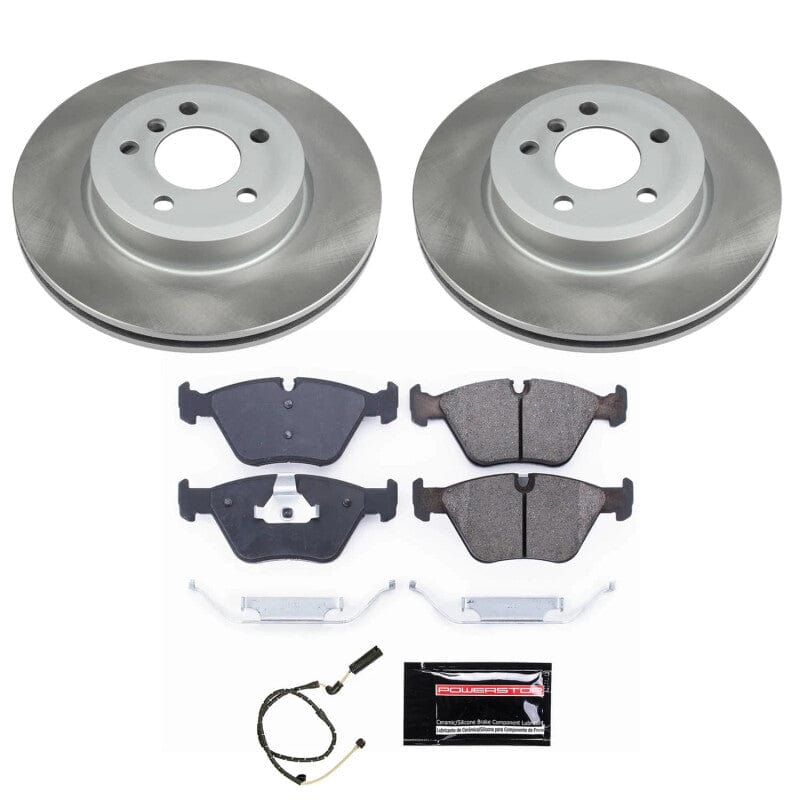 Kies-Motorsports PowerStop Power Stop 04-10 BMW X3 Front Semi-Coated Rotor Kit Main image