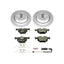 Kies-Motorsports PowerStop Power Stop 04-10 BMW X3 Rear Euro-Stop Brake Kit