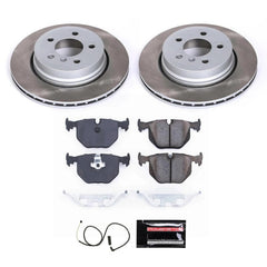 Kies-Motorsports PowerStop Power Stop 04-10 BMW X3 Rear Semi-Coated Rotor Kit