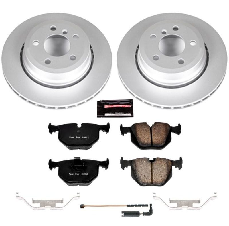 Kies-Motorsports PowerStop Power Stop 04-10 BMW X3 Rear Z23 Evolution Sport Coated Brake Kit