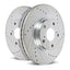 Kies-Motorsports PowerStop Power Stop 05-06 BMW X5 Front Right Evolution Drilled & Slotted Rotor