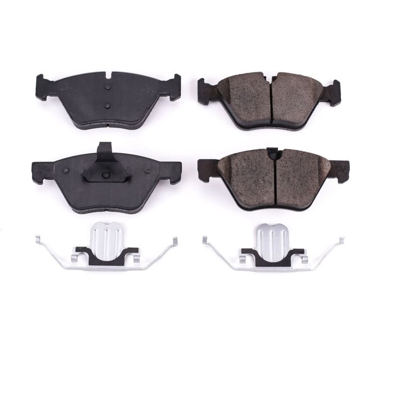 Kies-Motorsports PowerStop Power Stop 06-07 BMW 323i Front Z17 Evolution Ceramic Brake Pads w/Hardware Main image