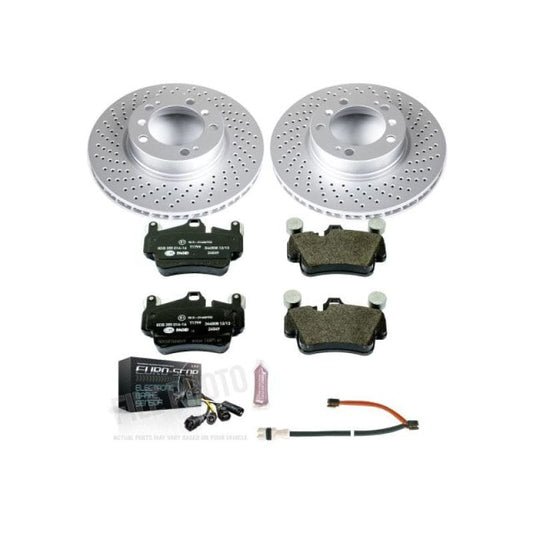 Kies-Motorsports PowerStop Power Stop 06-08 Porsche 911 Front Euro-Stop Brake Kit