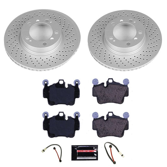 Kies-Motorsports PowerStop Power Stop 06-08 Porsche 911 Front Euro-Stop Brake Kit