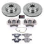 Kies-Motorsports PowerStop Power Stop 07-08 BMW 335xi Front Autospecialty Kit w/Cals
