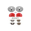 Kies-Motorsports PowerStop Power Stop 07-08 BMW 335xi Front Z26 Street Kit w/Cals