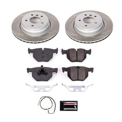 Kies-Motorsports PowerStop Power Stop 07-08 BMW 335xi Rear Semi-Coated Rotor Kit