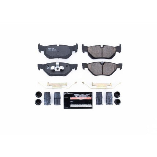 Kies-Motorsports PowerStop Power Stop 07-09 BMW 323i Rear Z23 Evolution Sport Brake Pads w/Hardware