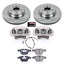 Kies-Motorsports PowerStop Power Stop 07-09 BMW 335i Front Autospecialty Kit w/Cals
