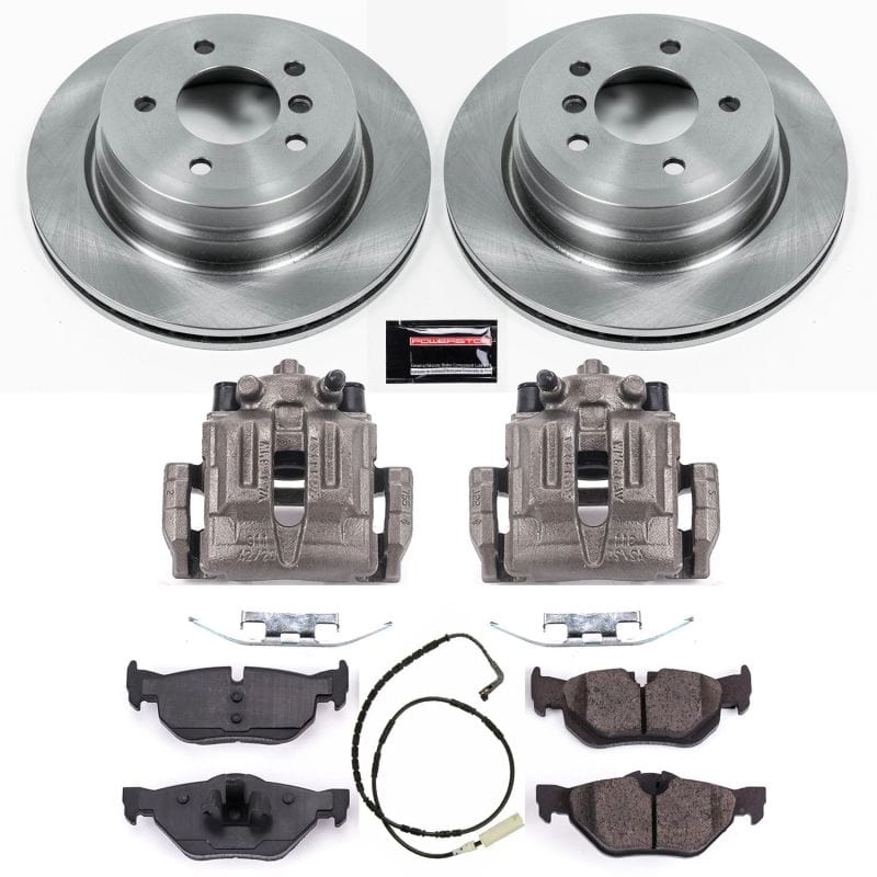 Kies-Motorsports PowerStop Power Stop 07-10 BMW 328i Rear Autospecialty Brake Kit w/Calipers Main image
