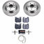 Kies-Motorsports PowerStop Power Stop 08-10 BMW 135i Rear Track Day Brake Kit