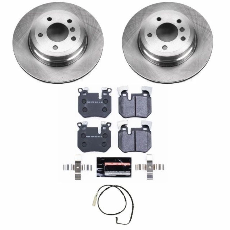 Kies-Motorsports PowerStop Power Stop 08-10 BMW 135i Rear Track Day SPEC Brake Kit