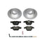 Kies-Motorsports PowerStop Power Stop 08-10 BMW 328i Front Euro-Stop Brake Kit