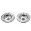 Kies-Motorsports PowerStop Power Stop 08-13 BMW 128i Front Evolution Drilled & Slotted Rotors - Pair