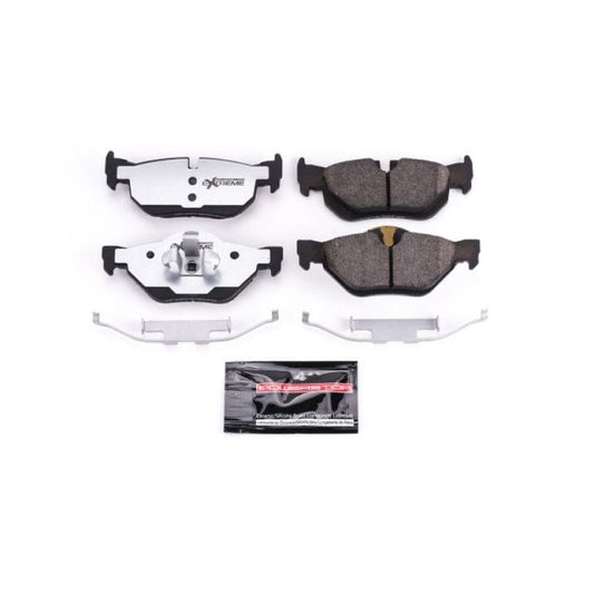 Kies-Motorsports PowerStop Power Stop 08-13 BMW 128i Rear Z26 Extreme Street Brake Pads w/Hardware