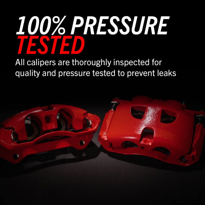 Kies-Motorsports PowerStop Power Stop 08-13 BMW 328i Front Red Calipers w/Brackets - Pair