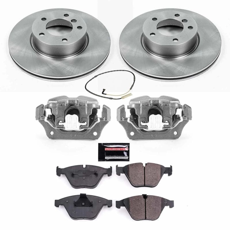 Kies-Motorsports PowerStop Power Stop 09-10 BMW 328i xDrive Front Autospecialty Brake Kit w/Calipers Main image
