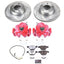 Kies-Motorsports PowerStop Power Stop 09-10 BMW 328i xDrive Front Z26 Street Warrior Brake Kit w/Calipers