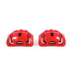 Kies-Motorsports PowerStop Power Stop 09-11 BMW 335d Front Red Calipers w/Brackets - Pair