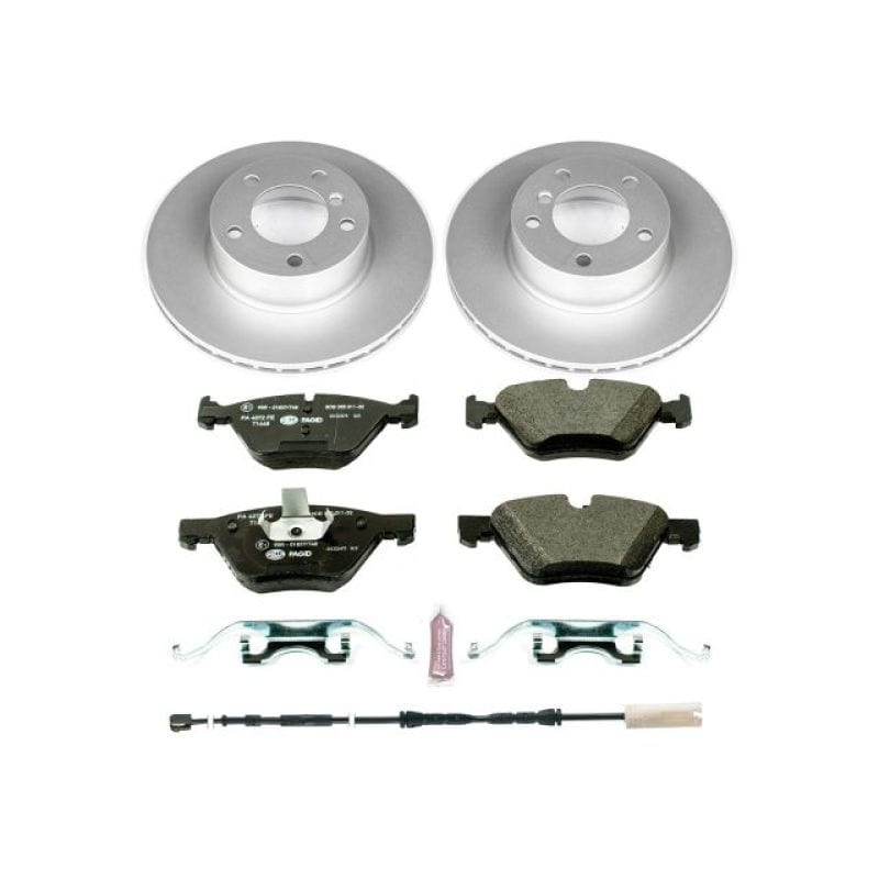 Kies-Motorsports PowerStop Power Stop 10-13 BMW 128i Front Euro-Stop Brake Kit