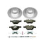 Kies-Motorsports PowerStop Power Stop 10-13 BMW 128i Front Euro-Stop Brake Kit