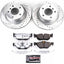 Kies-Motorsports PowerStop Power Stop 10-13 BMW 128i Rear Z26 Street Warrior Brake Kit