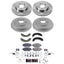 Kies-Motorsports PowerStop Power Stop 11-12 BMW 335i xDrive Front Track Day Brake Kit