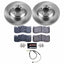 Kies-Motorsports PowerStop Power Stop 11-13 BMW 135i Front Track Day Brake Kit