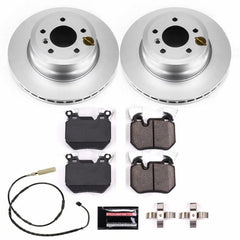 Kies-Motorsports PowerStop Power Stop 11-13 BMW 135i Rear Z23 Evolution Sport Coated Brake Kit