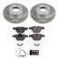 Kies-Motorsports PowerStop Power Stop 11-13 BMW 328i Front Semi-Coated Rotor Kit