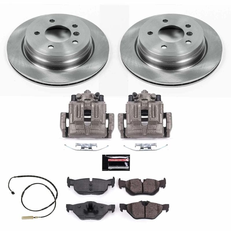 Kies-Motorsports PowerStop Power Stop 11-13 BMW 328i Rear Autospecialty Brake Kit w/Calipers Main image