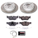 Kies-Motorsports PowerStop Power Stop 11-13 BMW 328i xDrive Rear Semi-Coated Rotor Kit