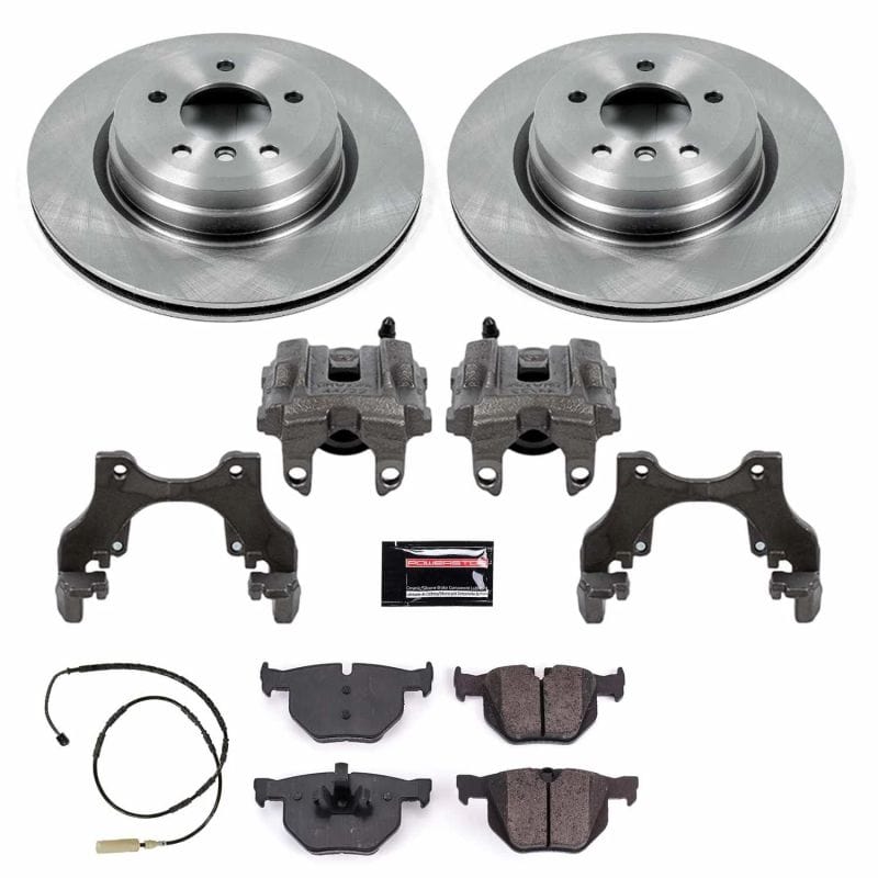 Kies-Motorsports PowerStop Power Stop 11-13 BMW 335i Rear Autospecialty Brake Kit w/Calipers Main image