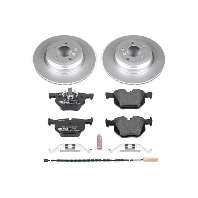 Kies-Motorsports PowerStop Power Stop 11-13 BMW 335i Rear Euro-Stop Brake Kit Main image