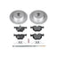Kies-Motorsports PowerStop Power Stop 11-13 BMW 335i Rear Euro-Stop Brake Kit