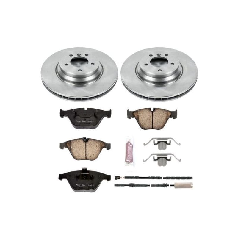 Kies-Motorsports PowerStop Power Stop 11-13 BMW 335i xDrive Front Autospecialty Brake Kit Main image