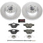 Kies-Motorsports PowerStop Power Stop 11-13 BMW 335i xDrive Front Z23 Evolution Sport Coated Brake Kit