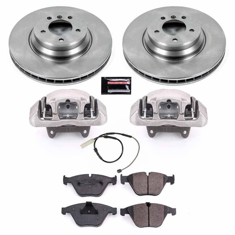 Kies-Motorsports PowerStop Power Stop 11-13 BMW 335is Front Autospecialty Kit w/Cals