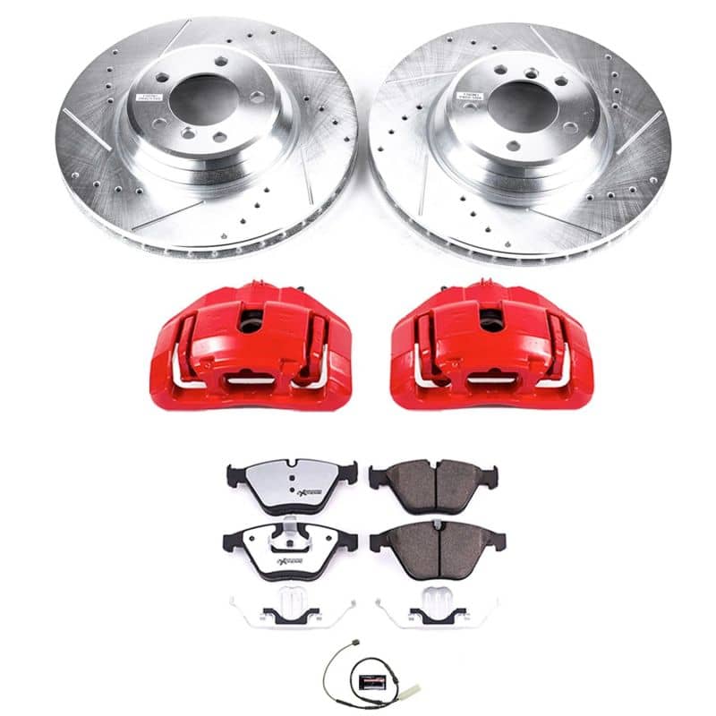 Kies-Motorsports PowerStop Power Stop 11-13 BMW 335is Front Z26 Street Kit w/Cals
