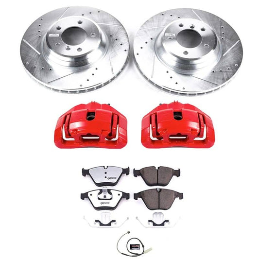 Kies-Motorsports PowerStop Power Stop 11-13 BMW 335is Front Z26 Street Kit w/Cals