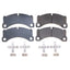 Kies-Motorsports PowerStop Power Stop 11-13 Porsche Cayenne Front Z17 Evolution Ceramic Brake Pads w/Hardware