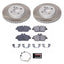 Kies-Motorsports PowerStop Power Stop 11-15 Mini Cooper Front Semi-Coated Rotor Kit