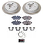 Kies-Motorsports PowerStop Power Stop 11-15 Mini Cooper Rear Semi-Coated Rotor Kit