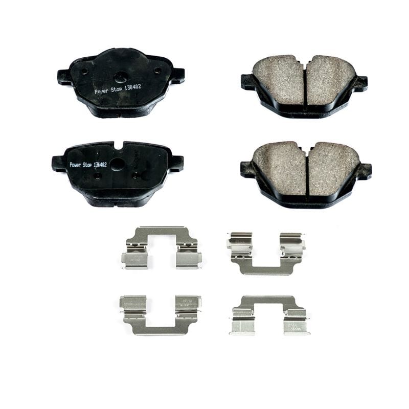 Kies-Motorsports PowerStop Power Stop 11-16 BMW 528i Rear Z17 Evolution Ceramic Brake Pads w/Hardware Main image